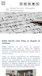 Mobile Screenshot of bufetebarcelo.com